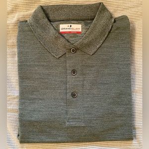 Brand New Grand Slam Green Athletic Polo